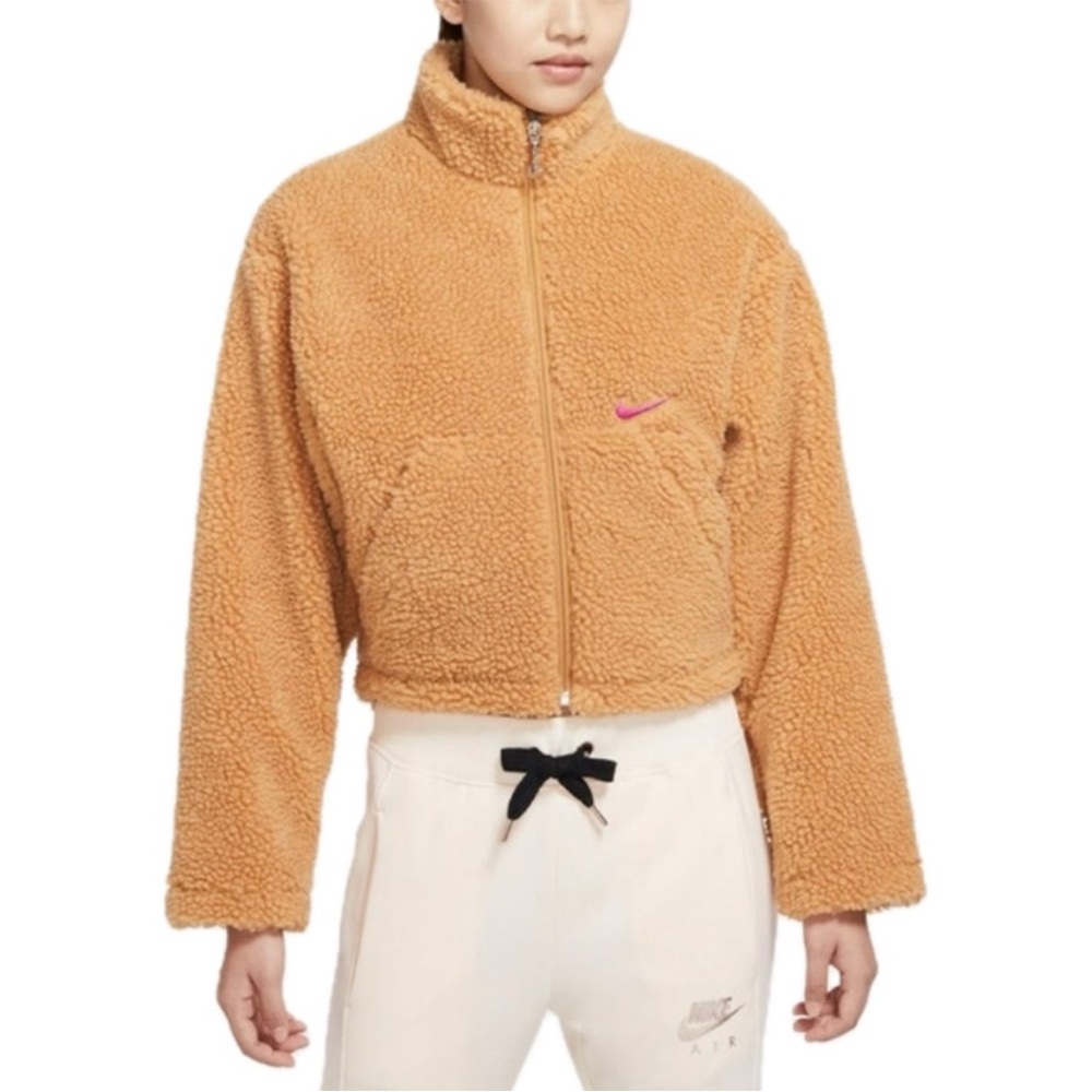 Nike Women's Sportswear Swoosh Sherpa Jacket